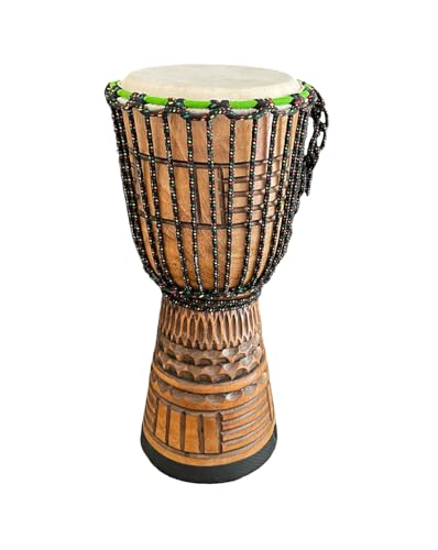 Amazon.com: Djembe Drum Bongo Congo African Solid Wood Deep Hand